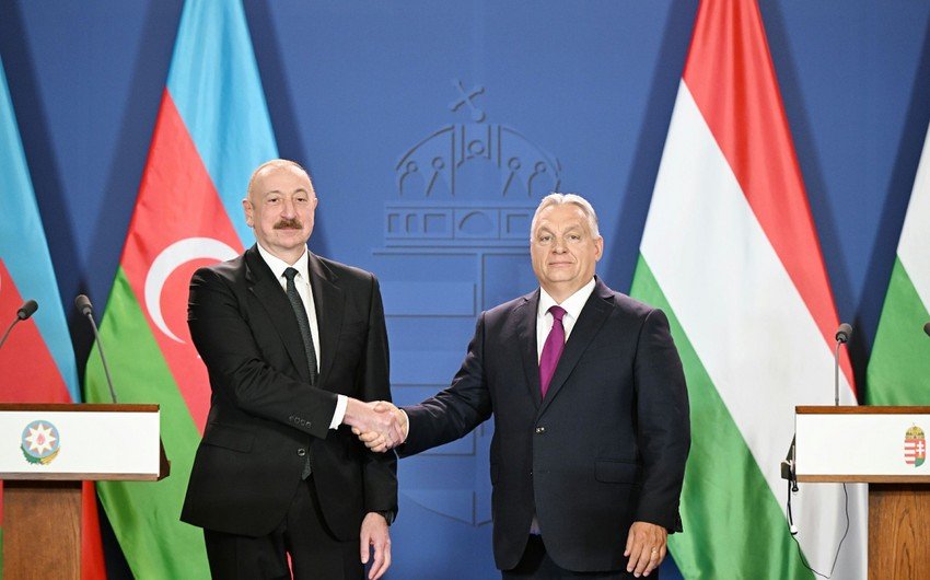 İlham Əliyev və Viktor Orban mətbuata birgə bəyanatla çıxış ediblər - YENİLƏNİB