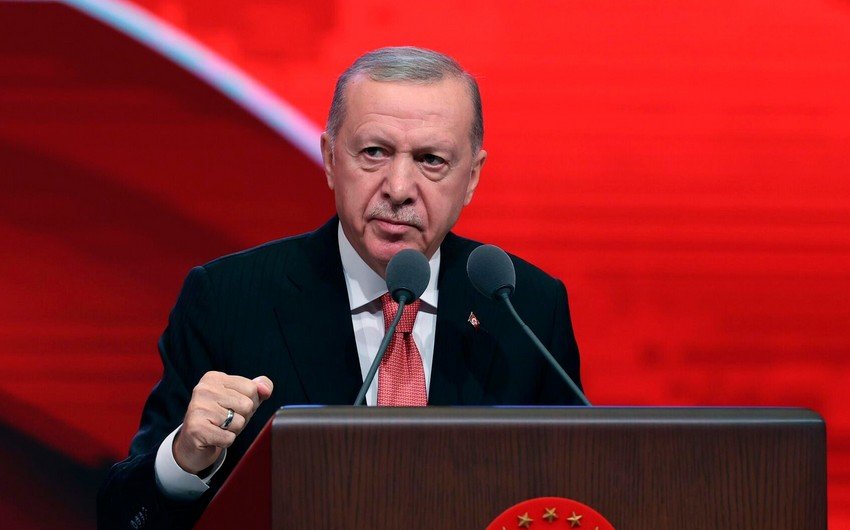 Ərdoğan: İlham Əliyev bölgəyə sülhü gətirəcək lider olaraq tarixə düşəcək