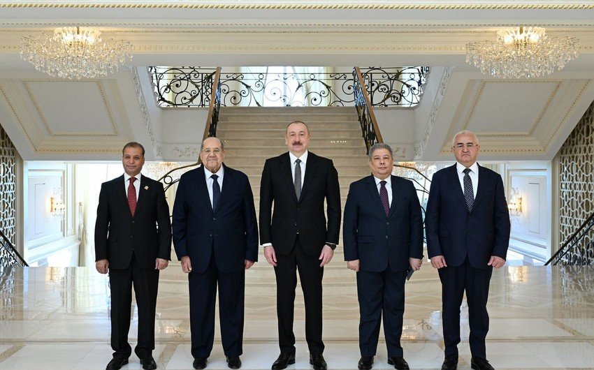 Prezident İlham Əliyev Misir Senatının sədrini qəbul edib - YENİLƏNİB