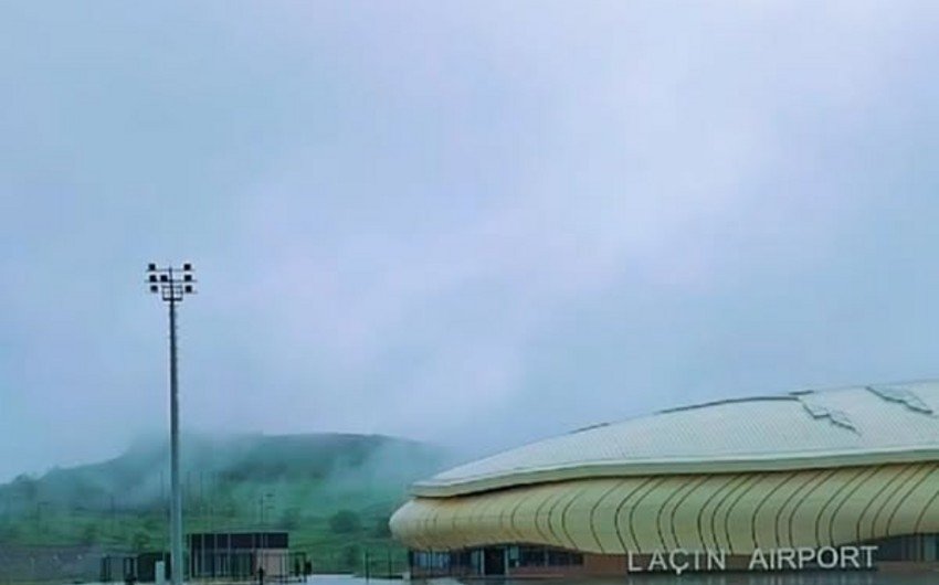 Laçın Beynəlxalq Hava Limanının açılış mərasimi keçirilir