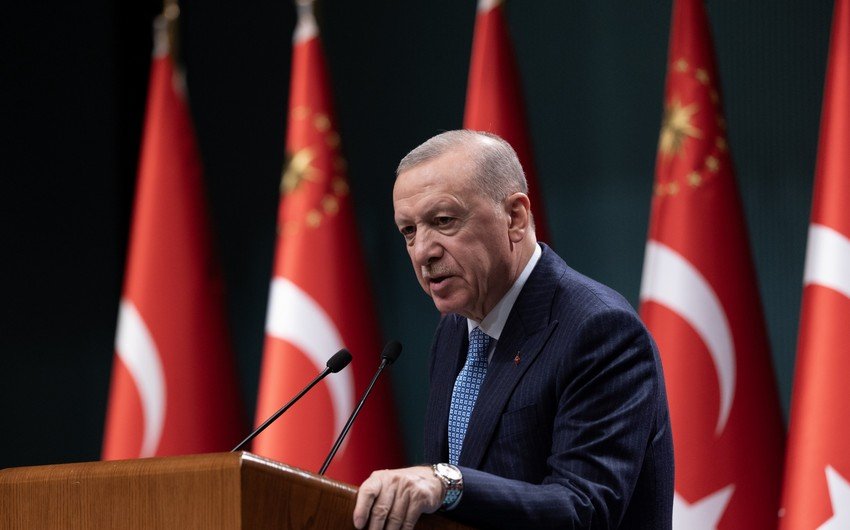 Ərdoğan: Zəngəzur dəhlizi Türkiyədən türk dünyasına uzanan yeni inteqrasiya xəttidir