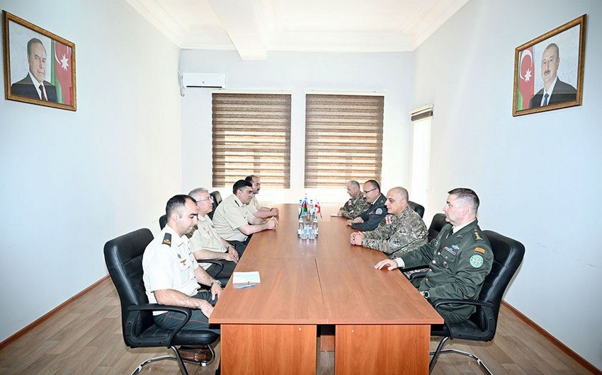 Azərbaycan və Gürcüstan hərbi tibb mütəxəssisləri arasında görüş keçirilib