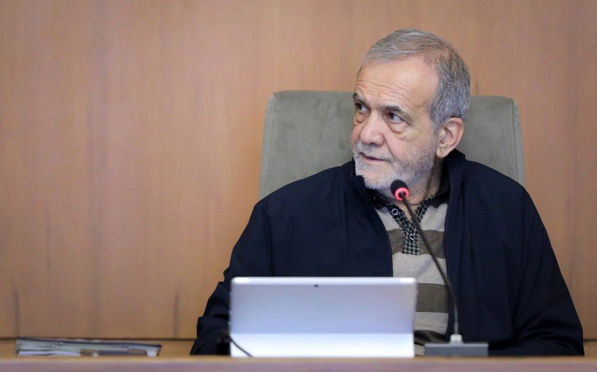 Məsud Pezeşkian: Xalq bizimlə olsa, heç bir problem ölkəyə təhlükə yaratmayacaq