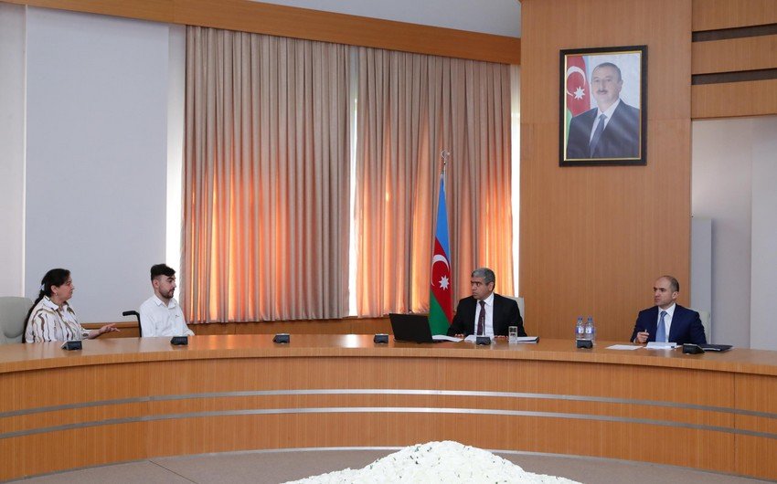 Əmək və əhalinin sosial müdafiəsi naziri Zaqatalada qəbul keçirib
