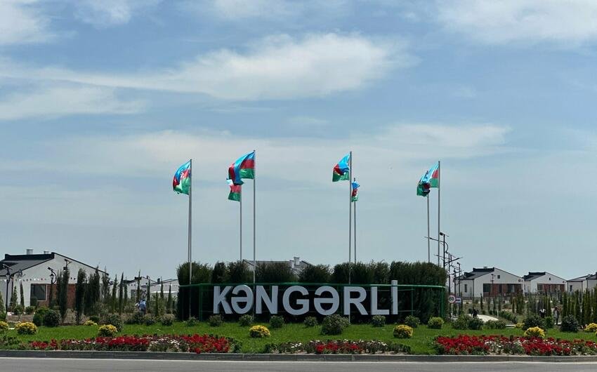 Ağdamın Kəngərli kəndinə növbəti köç karvanı yola salınıb
