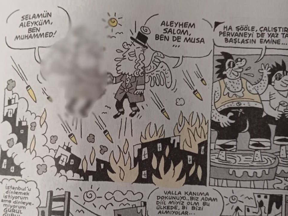 KARİKATURA ETİRAZLARA SƏBƏB OLUB