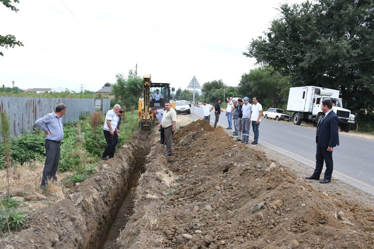 Masallı rayonunun Şərəfə kəndində mühüm infrastruktur yeniliklərİ