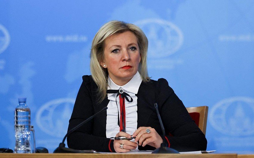 Zaxarova: Aİ öz maliyyə yardımı ilə Ermənistanı asılı vəziyyətə salmağa çalışır