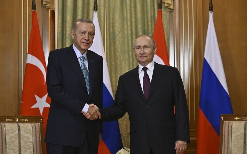 Ərdoğan və Putin regional məsələləri müzakirə edib