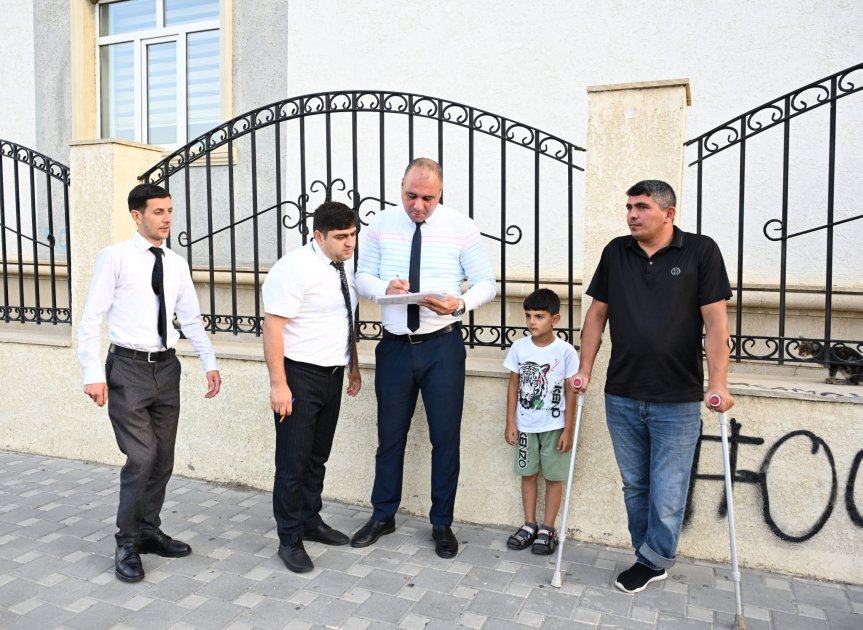 Ağdamın Xıdırlı kəndinə köç karvanı yola salınıb.