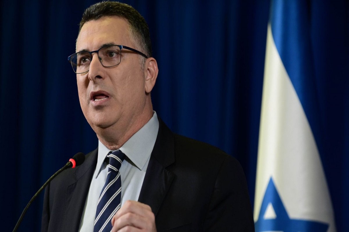 İsrail XİN başçısı: Fələstin əslində HAMAS dövlətidir