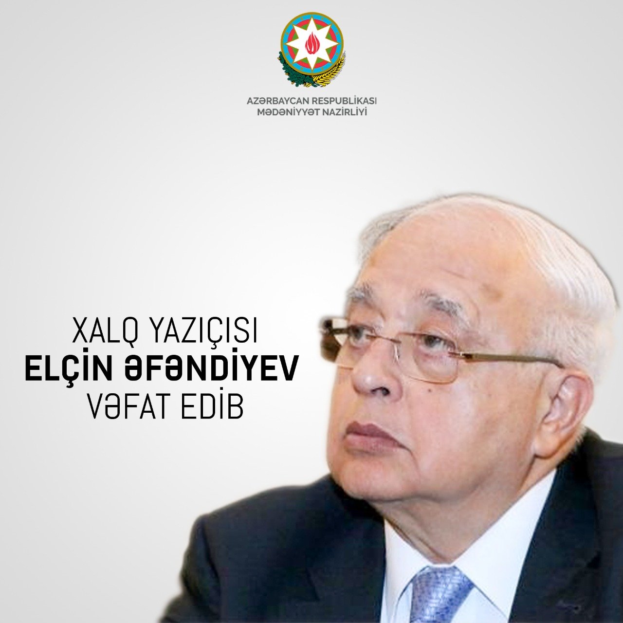 Azərbaycan mədəniyyətinə ağır itki üz vermişdir
