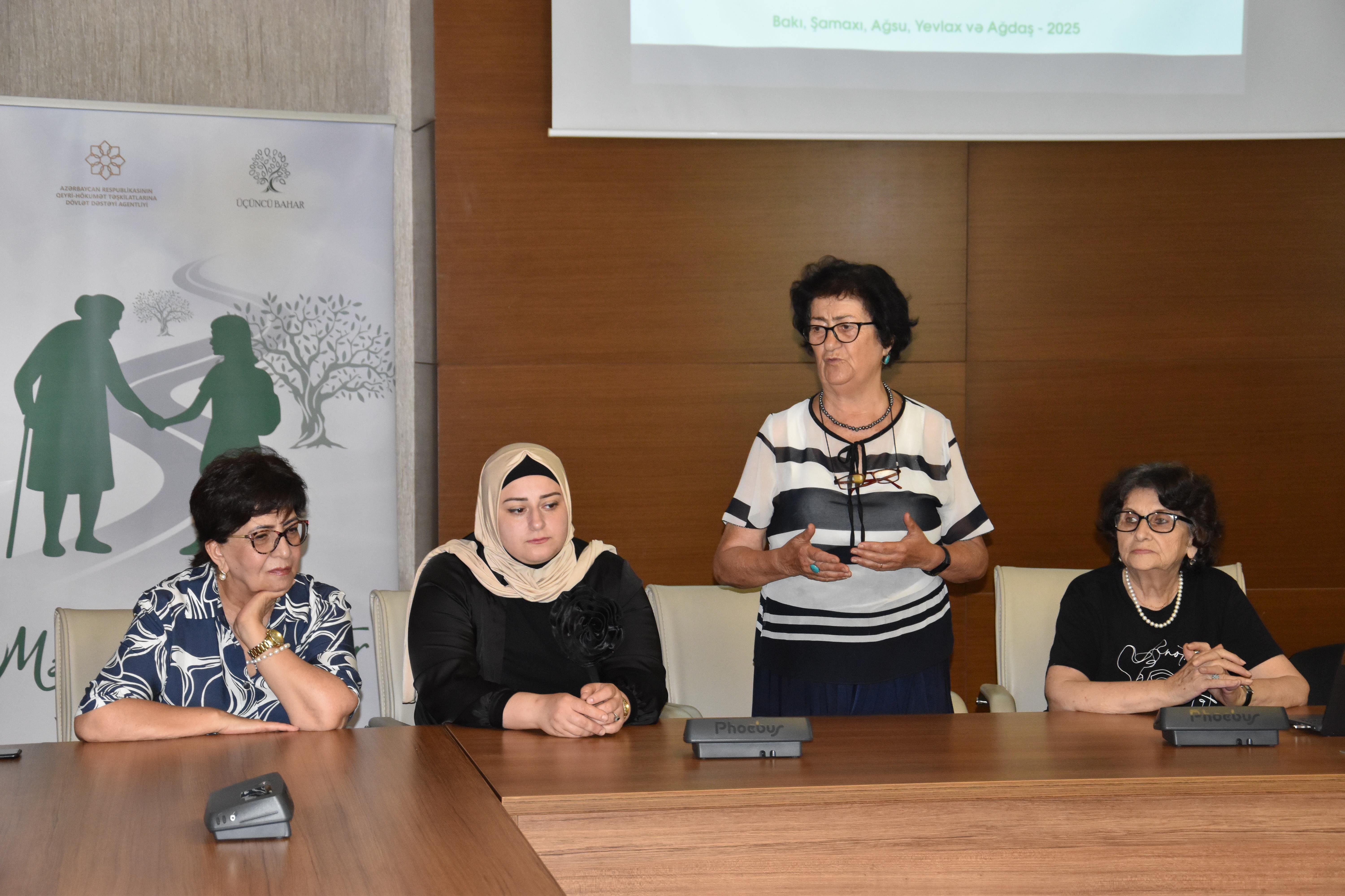 “Mənə işıq göstər” layihəsi çərçivəsində ağdaş rayonunda maarifləndirici görüş keçirilib - FOTOLAR