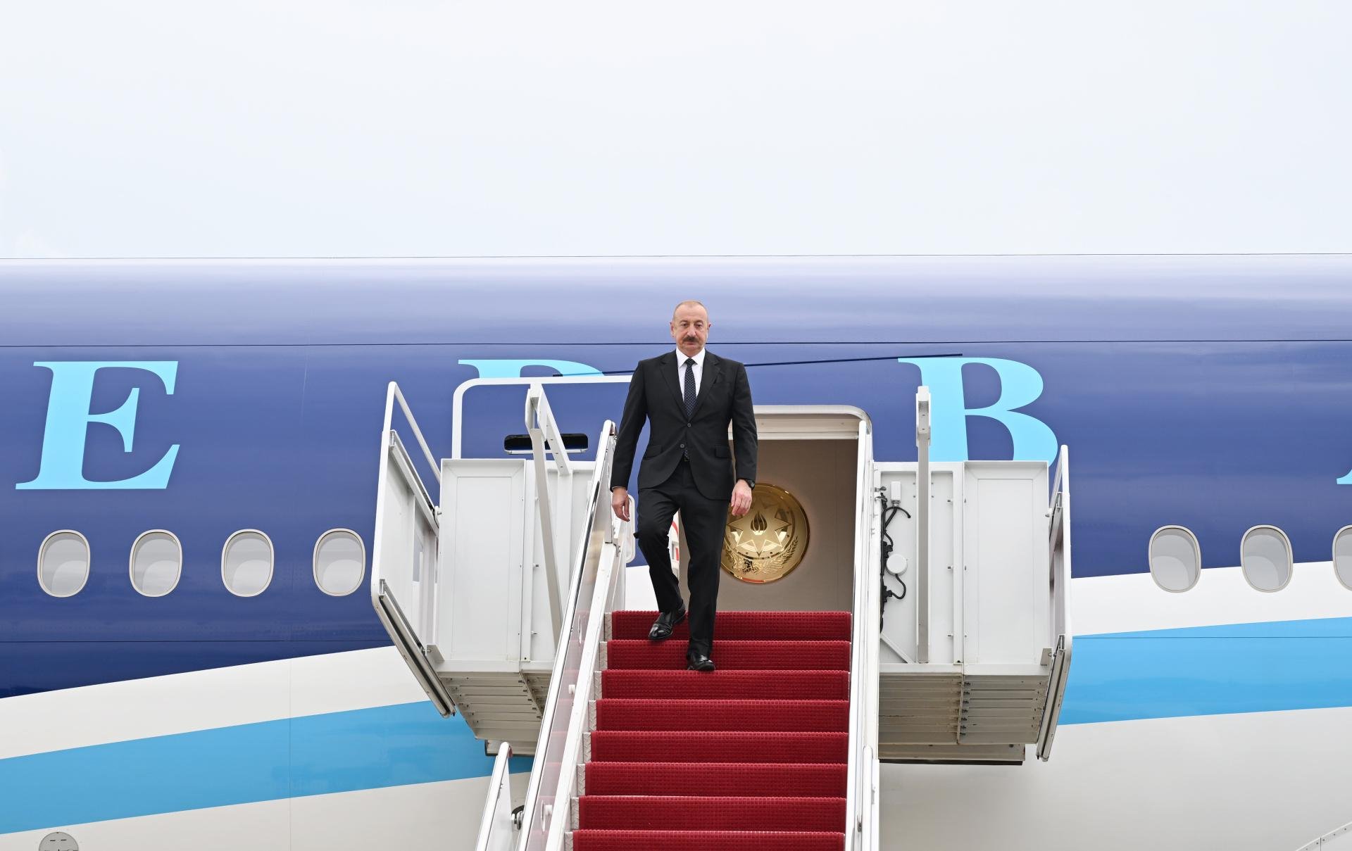 İlham Əliyev ABŞ-də işgüzar səfərdədir