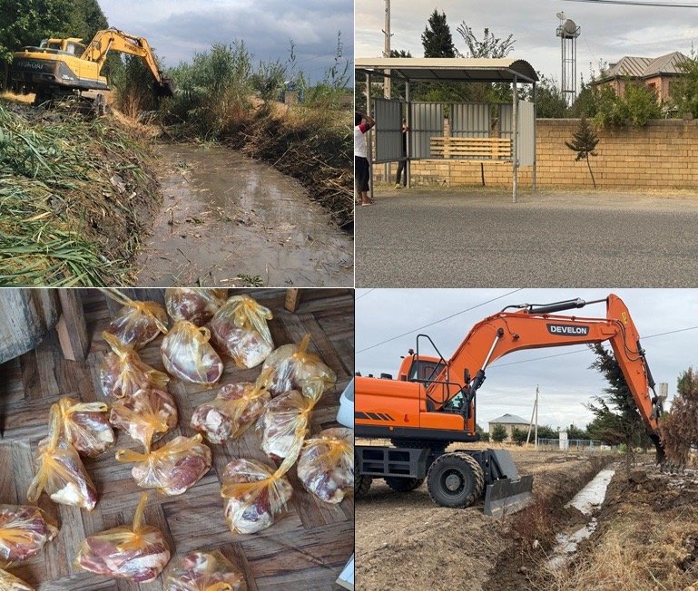 Masallıda abadlıq və xeyriyyə işləri davam edir
