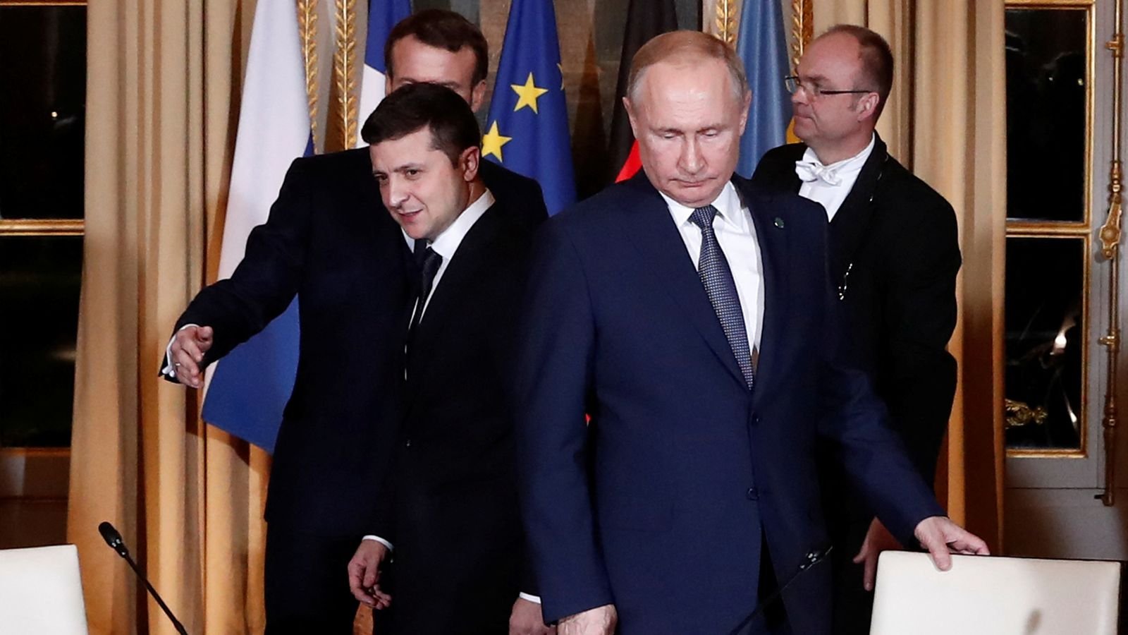 Zelenski və Putin ABŞ-siz görüşə bilər