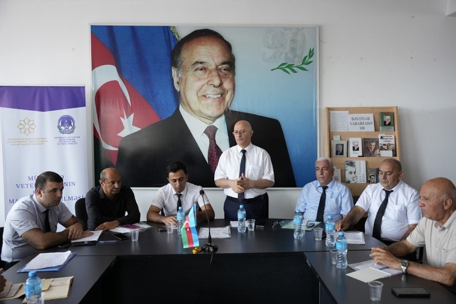 QHT “Müharibə veteranlarının hüquqi maarifləndirməsi” adlı layihə tədbiri keçirib -- FOTOLAR