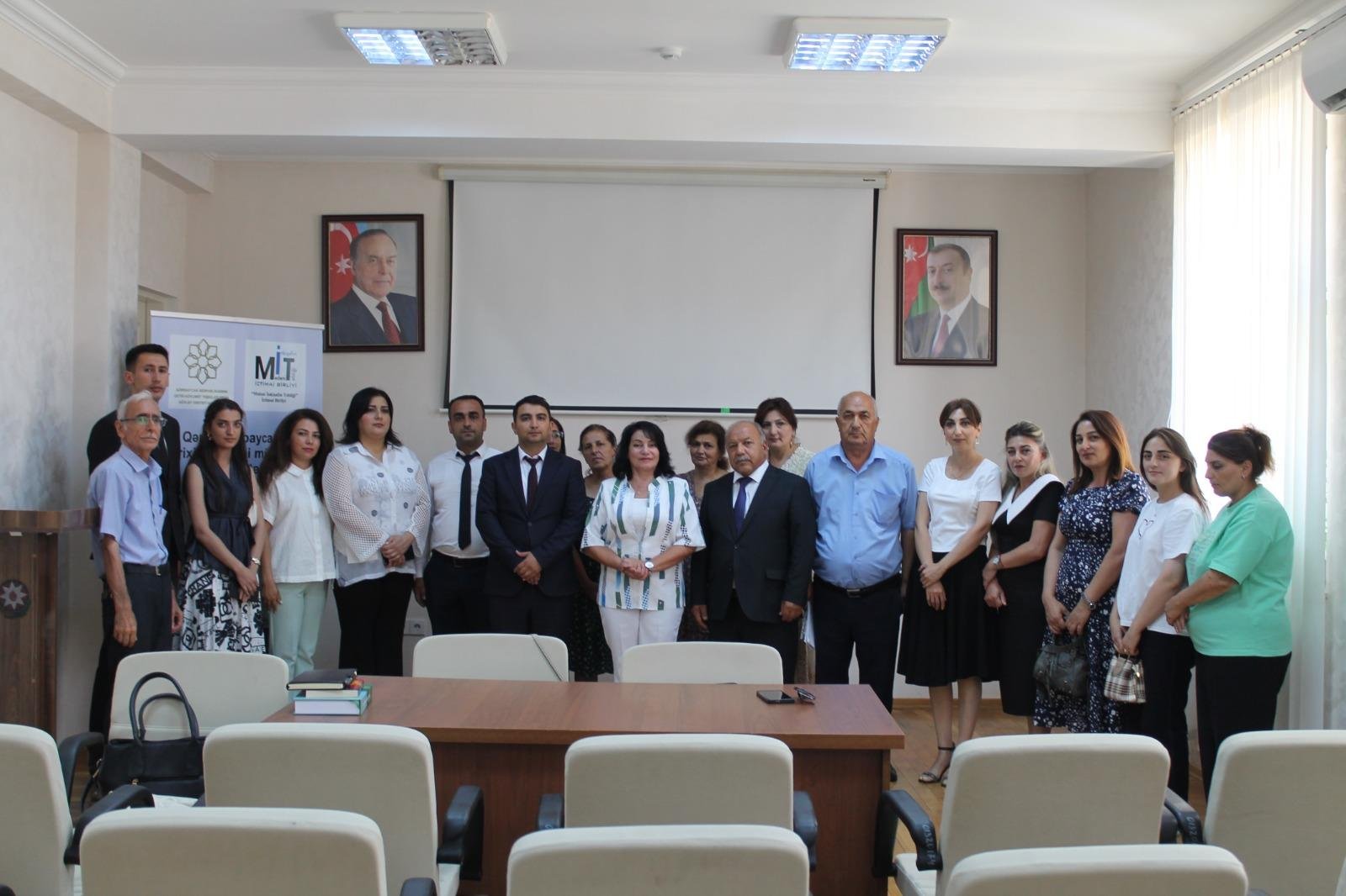 “Mədəni İnkişafın Təbliği” İctimai Birliyinin daha bir layihəsi gerçəkləşdi - FOTOLAR