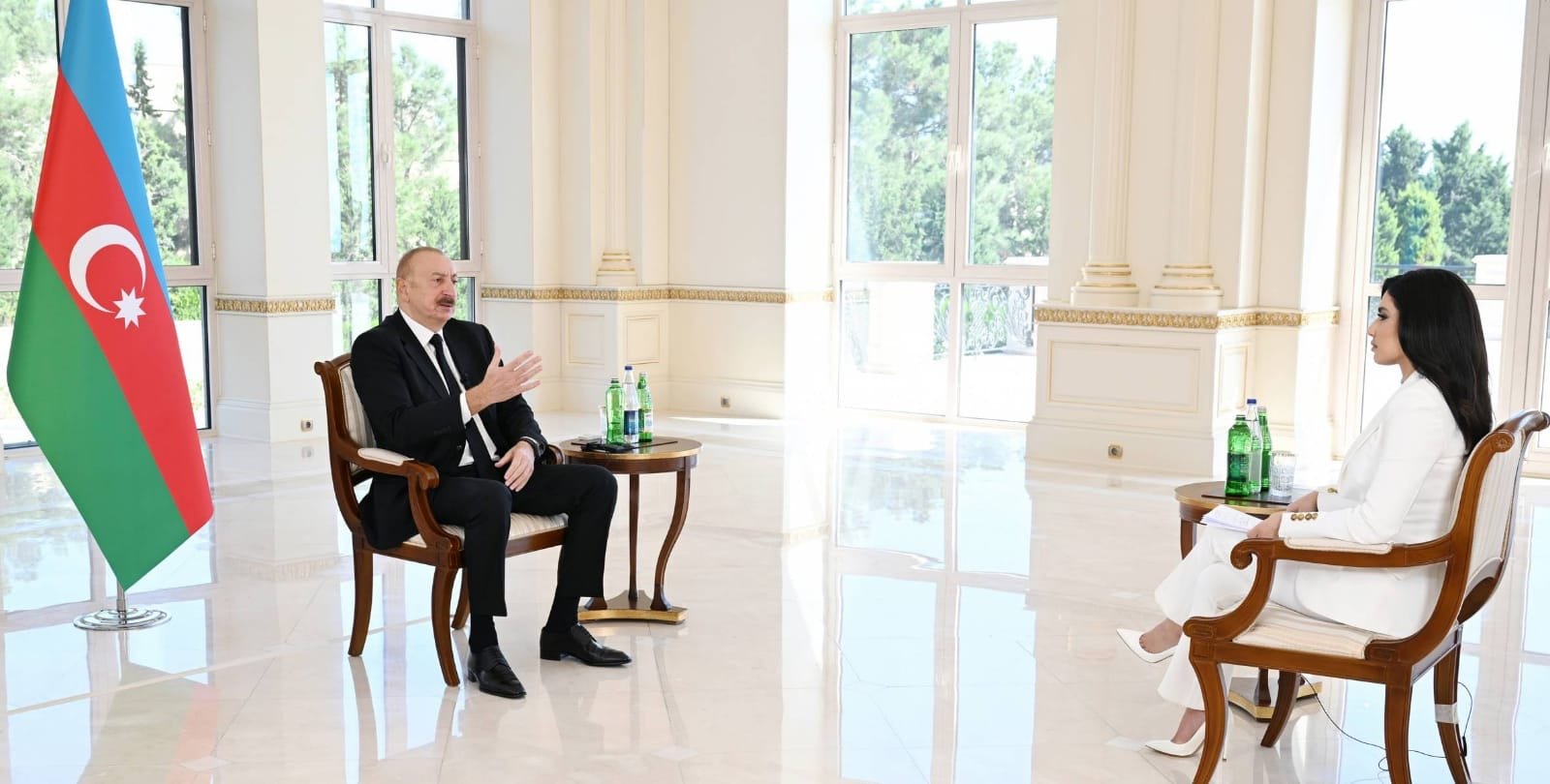 Cənab Prezident Əliyevin “ Əl-Ərəbiyyə” telekanalına müsahibəsi zamanı verdiyi mesajlar