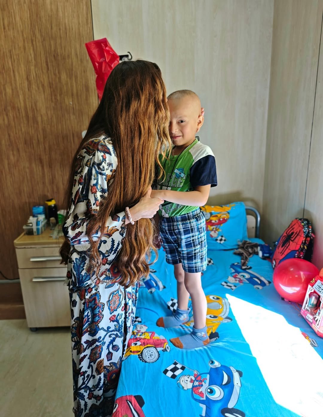 Leyla Əliyeva və Arzu Əliyeva Milli Onkologiya Mərkəzində olublar - FOTO
