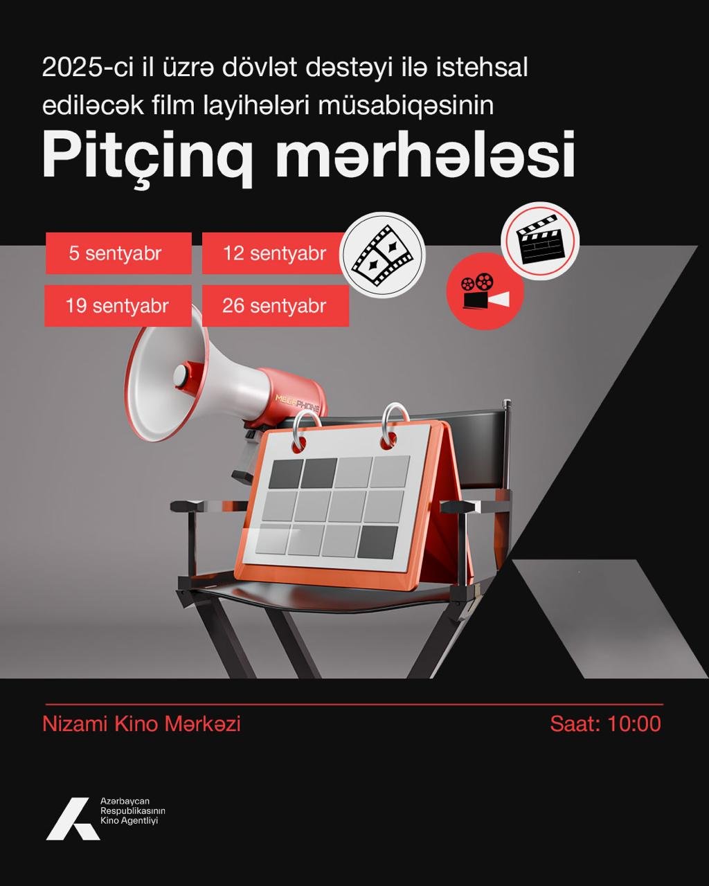 Film layihələrinin pitçinq mərhələsinə start verilir