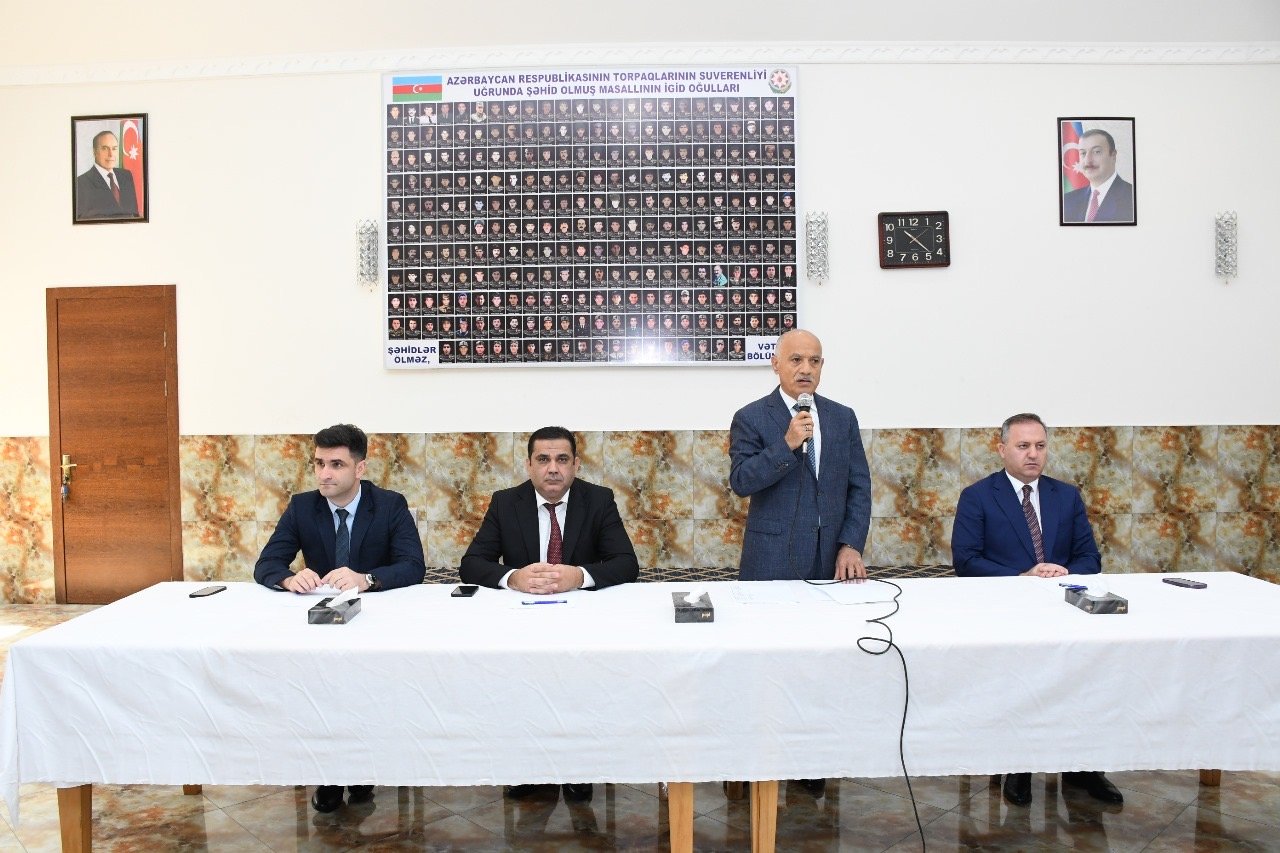 Masallı rayon  İcra Hakimiyyətinin başçısı Köhnə Alvadı kəndində  səyyar qəbul keçirdi