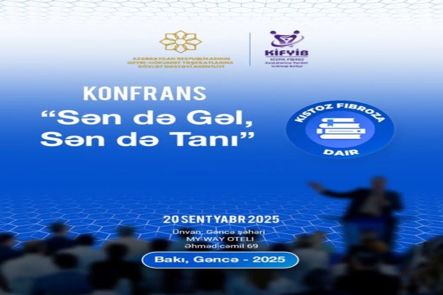 Gəncədə "Kistoz Fibroza Dair "kitabının təqdimat mərasimi keçiriləcək