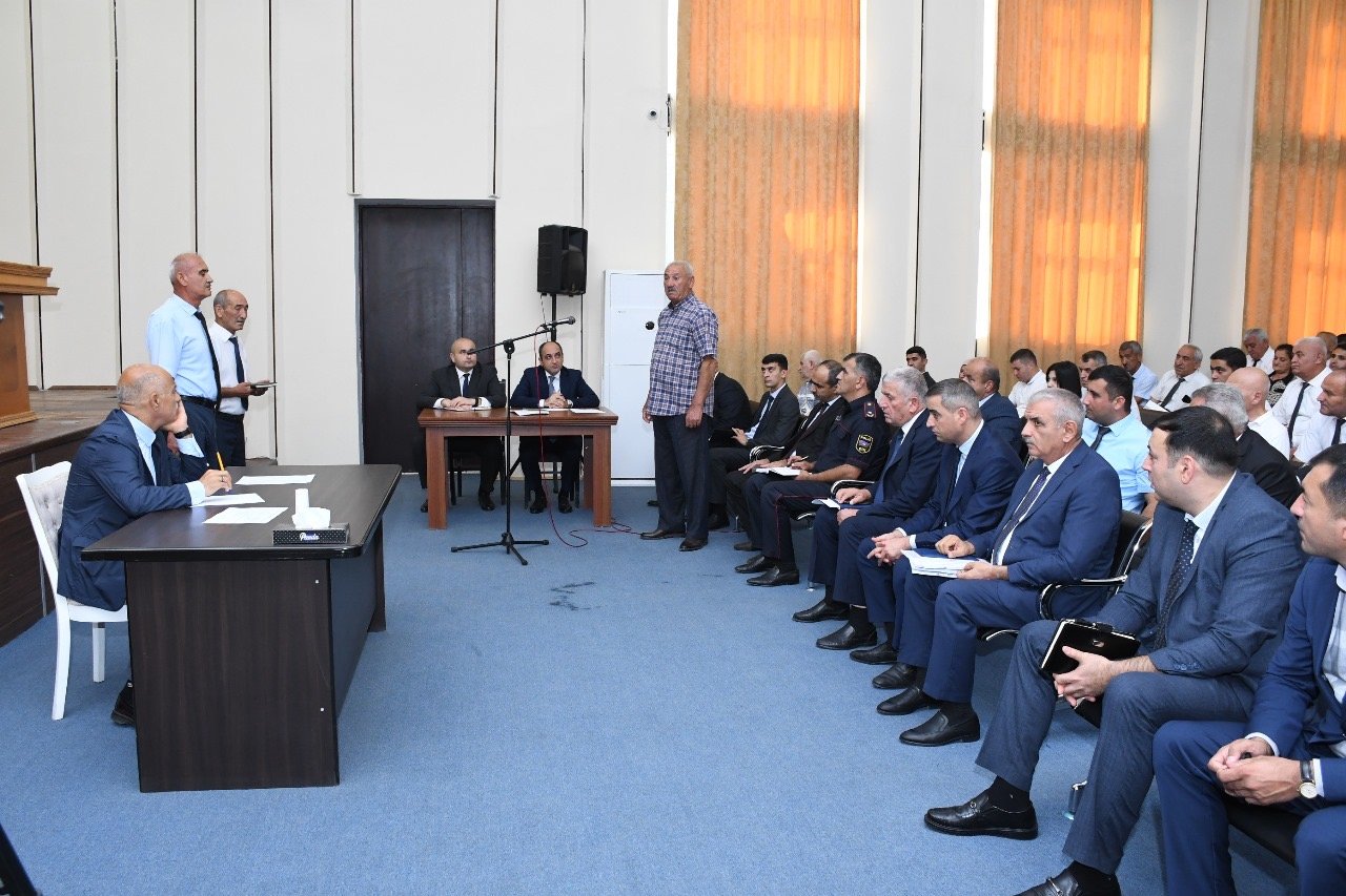 Masallıda İcra başçısı vətəndaş qəbulu keçirdi