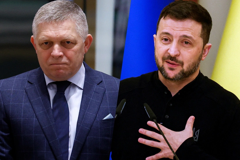Zelenski Slovakiyanın Baş naziri ilə görüşünü məzmunlu adlandırıb