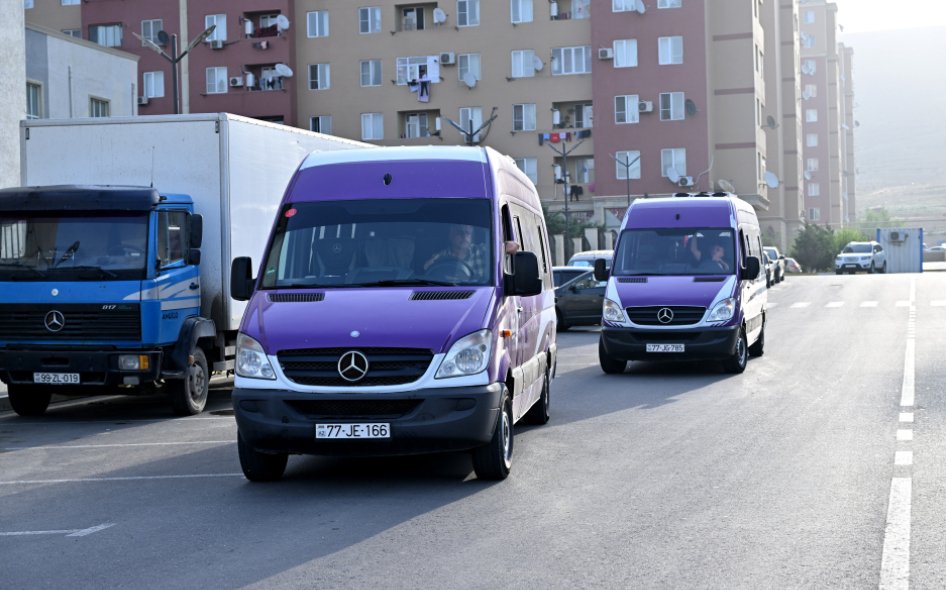 Ağdərənin Vəngli kəndinə növbəti köç karvanı yola salınıb