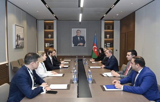 Ceyhun Bayramov ABŞ Dövlət Departamentinin Avropa və Avrasiya məsələləri üzrə Bürosunun baş rəsmisi ilə görüşüb