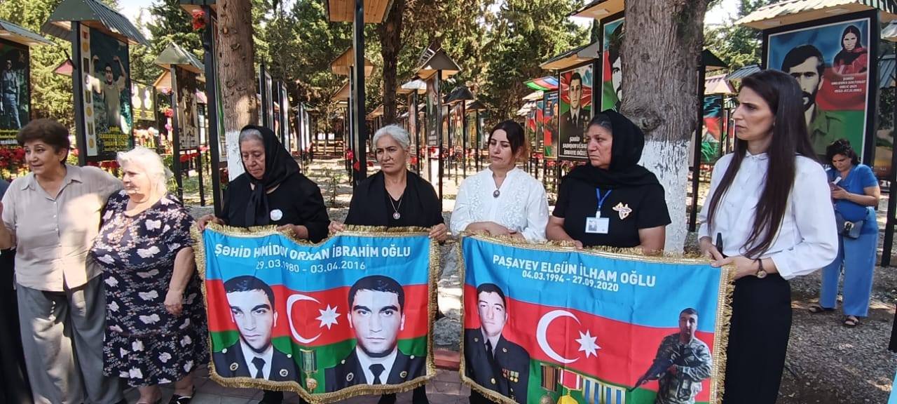 Füzulidə şəhid ailələri ilə görüş keçirilib
