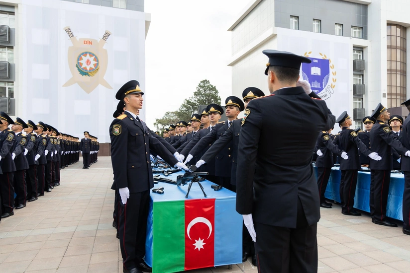 Polis Akademiyasında Bilik günü və andiçmə mərasimi keçirilib