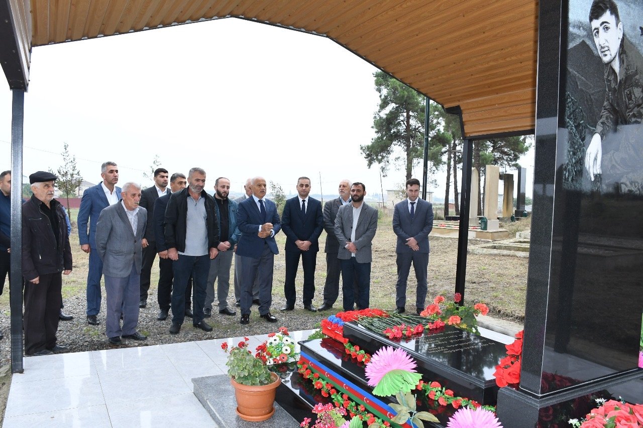 Masallıda lokal antiterror əməliyyatları zamanı şəhid olmuş qəhrəmanlar anıldı