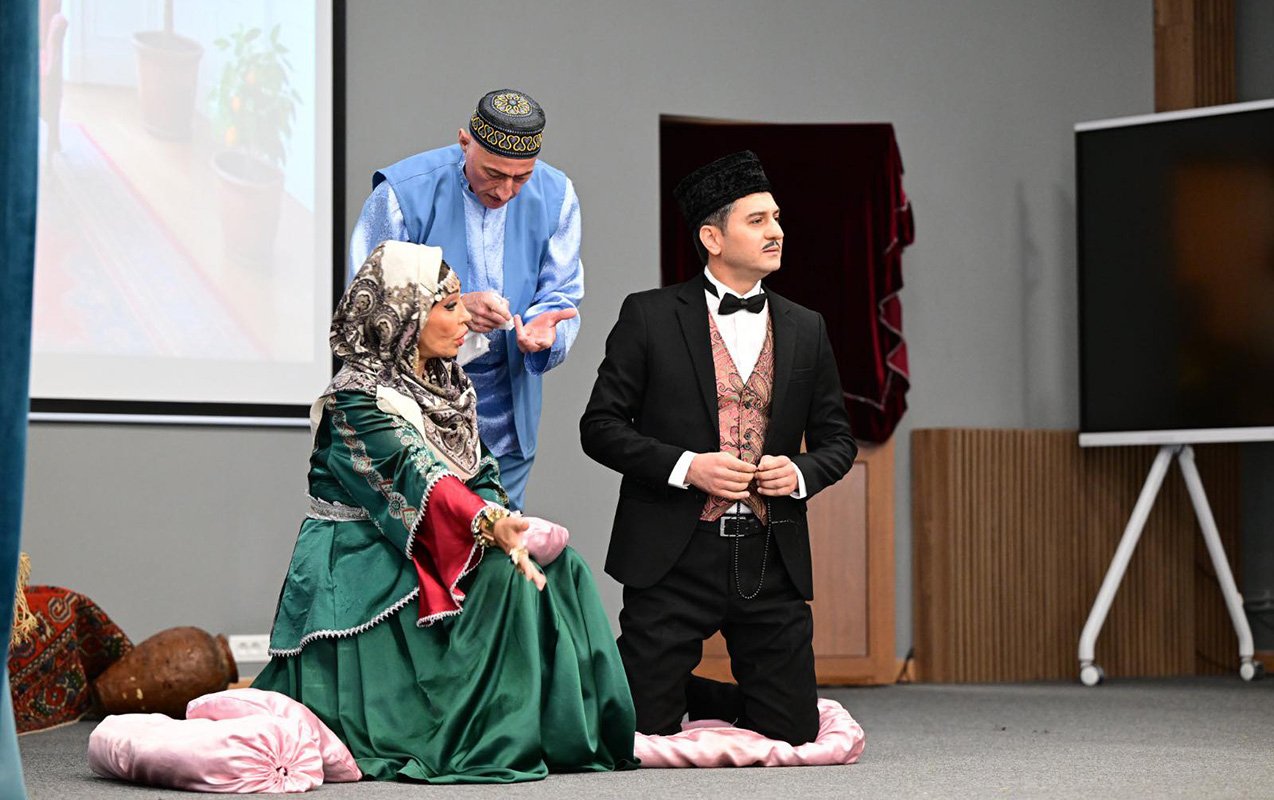 Qarabağ Universitetində “Arşın mal alan” operettası nümayiş olundu - Fotolar