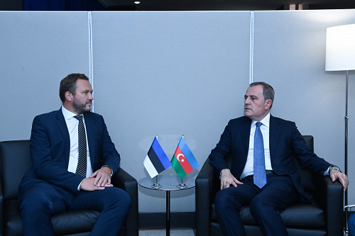 Azərbaycan və Estoniya XİN rəhbərləri görüşüb - FOTO