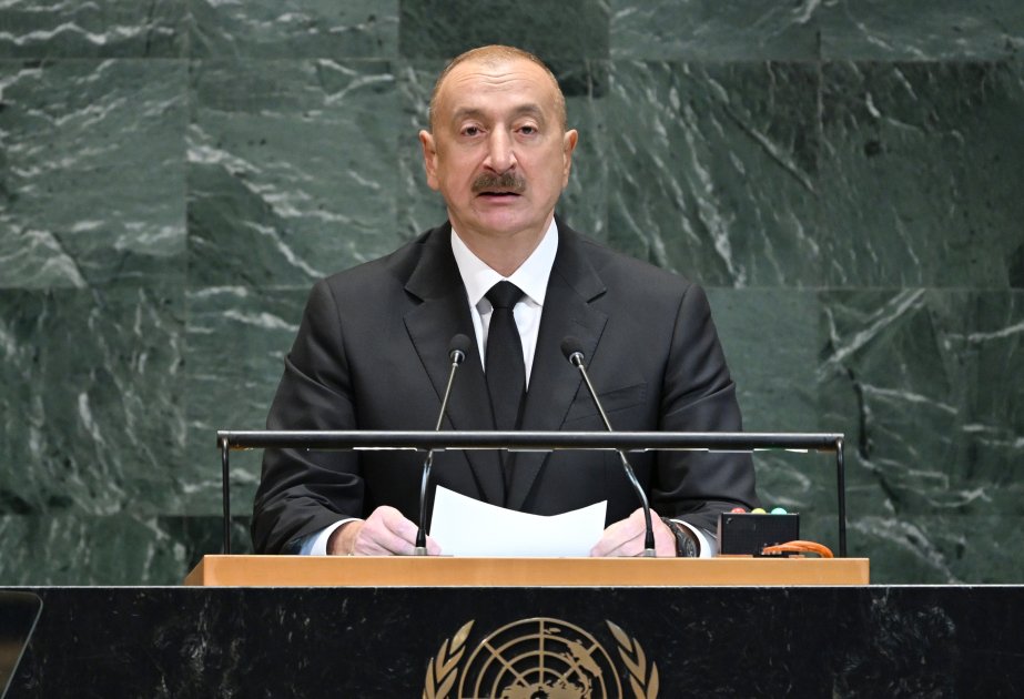 Prezident İlham Əliyevin 25 sentyabr 2025-ci ildə BMT Baş Assambleyasının  80-ci sessiyasında çıxışı barədə