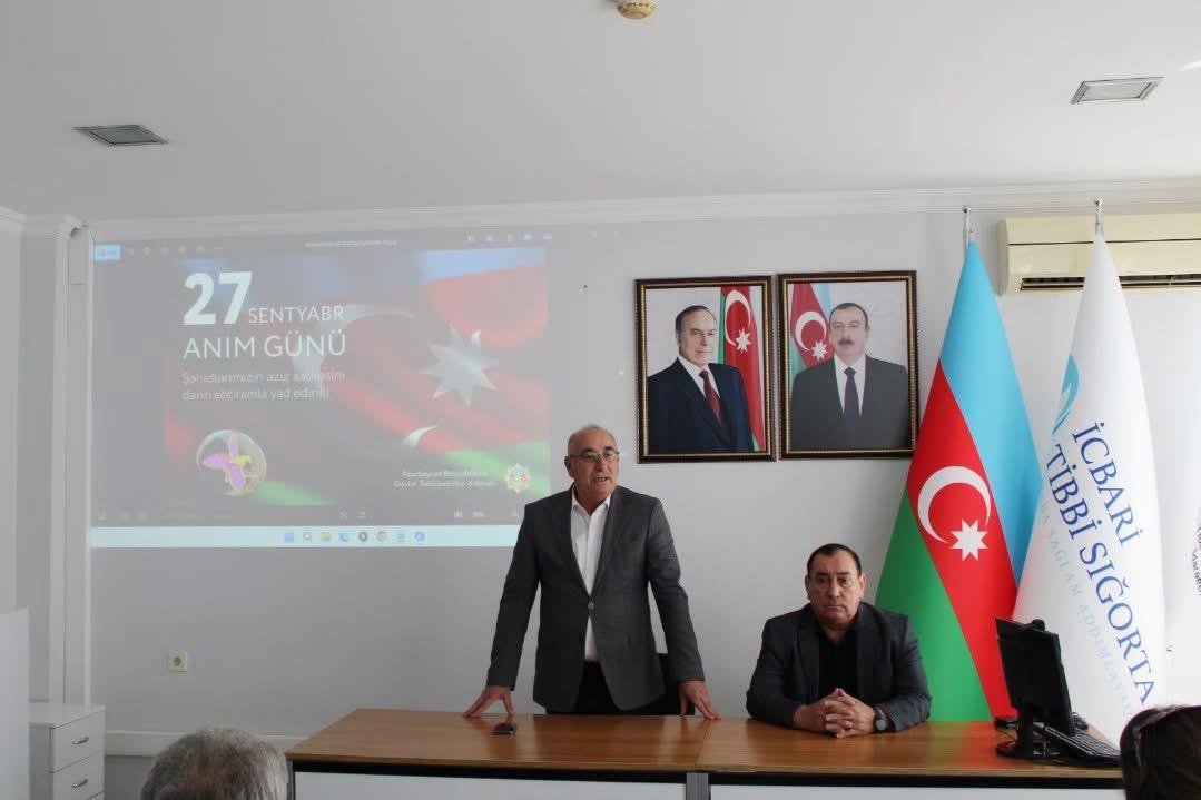 Kürdəmir Rayon Mərkəzi Xəstəxanasının akt zalında 27 sentyabr Anım Günü münasibəti ilə geniş tədbir keçirilib.