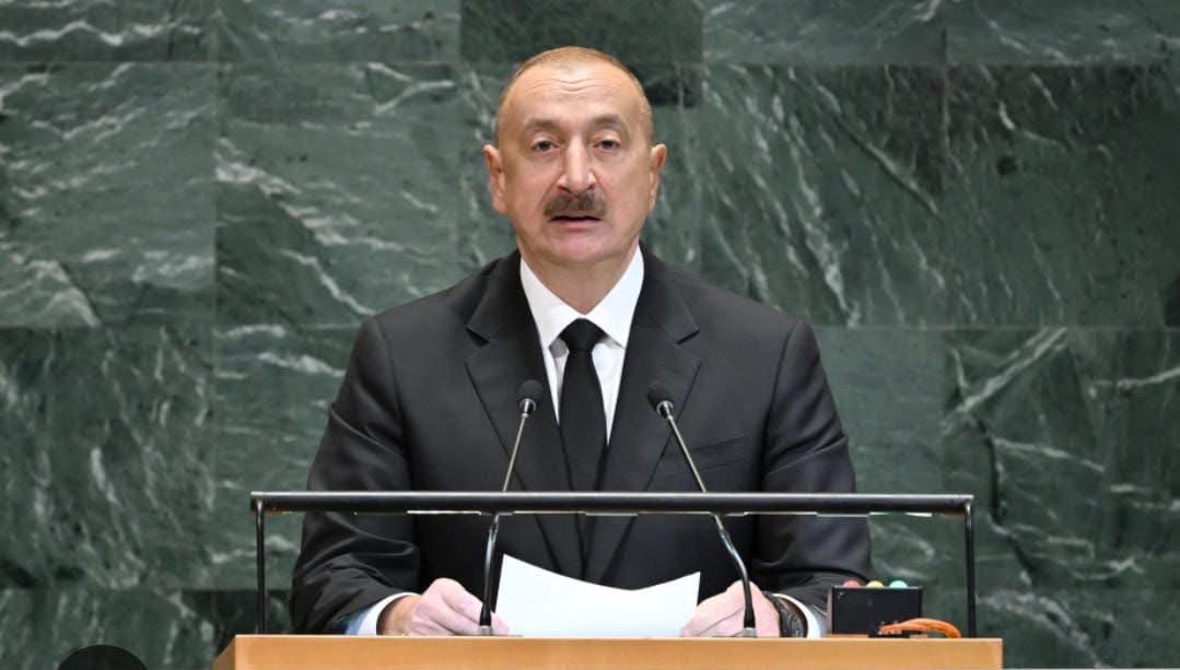 Prezident İlham Əliyev Nyu-Yorkda keçirilən BMT Baş Assambleyasının 80-ci sessiyasında çıxışı