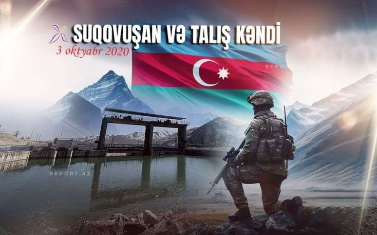 Suqovuşan qəsəbəsi və Talış kəndinin erməni işğalından azad edilməsindən beş il ötür