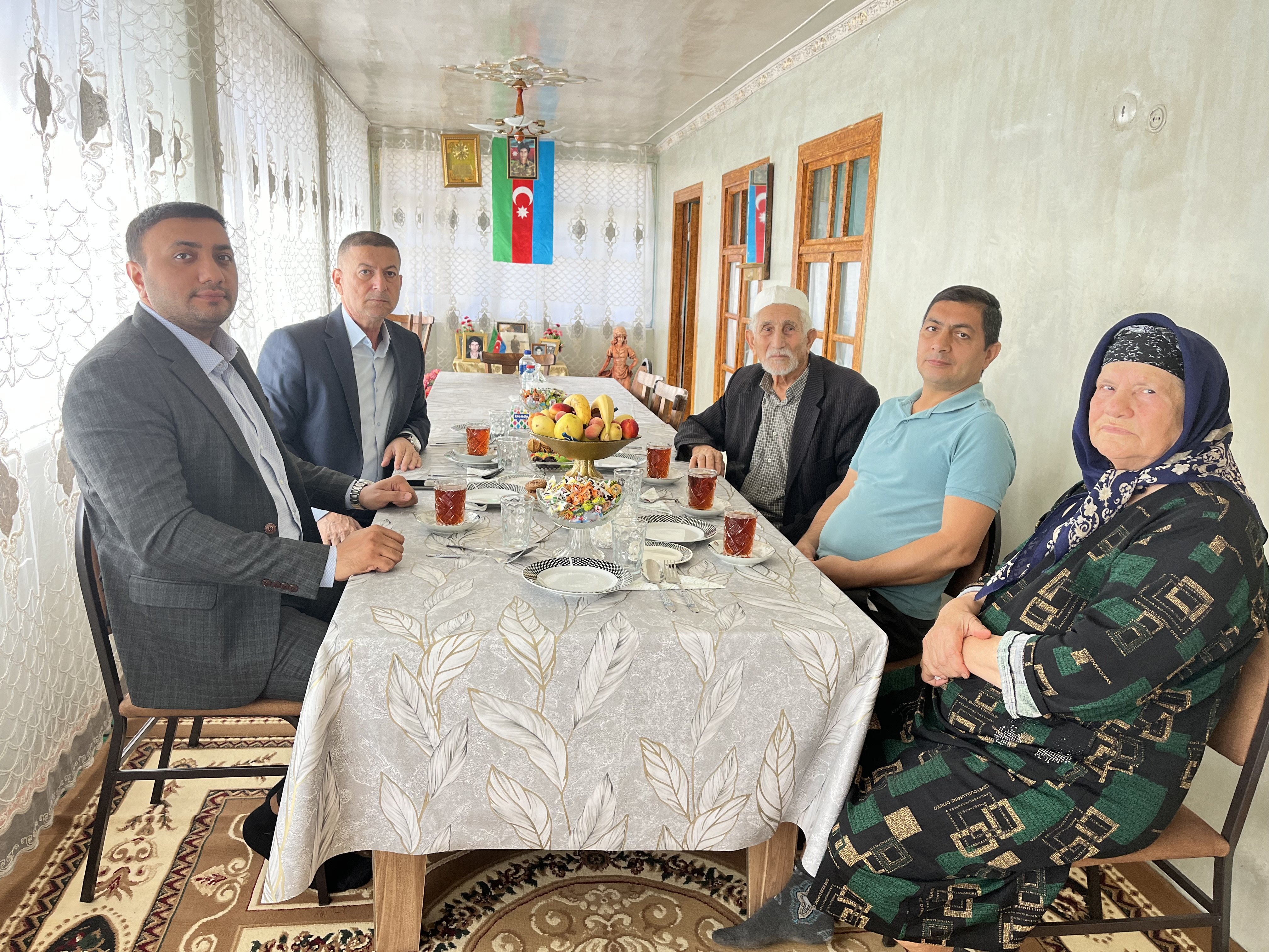 Şəhid ailələrinə diqqət və qayğı davam etdirilir – Hüseynhacılı kəndində mənalı görüş