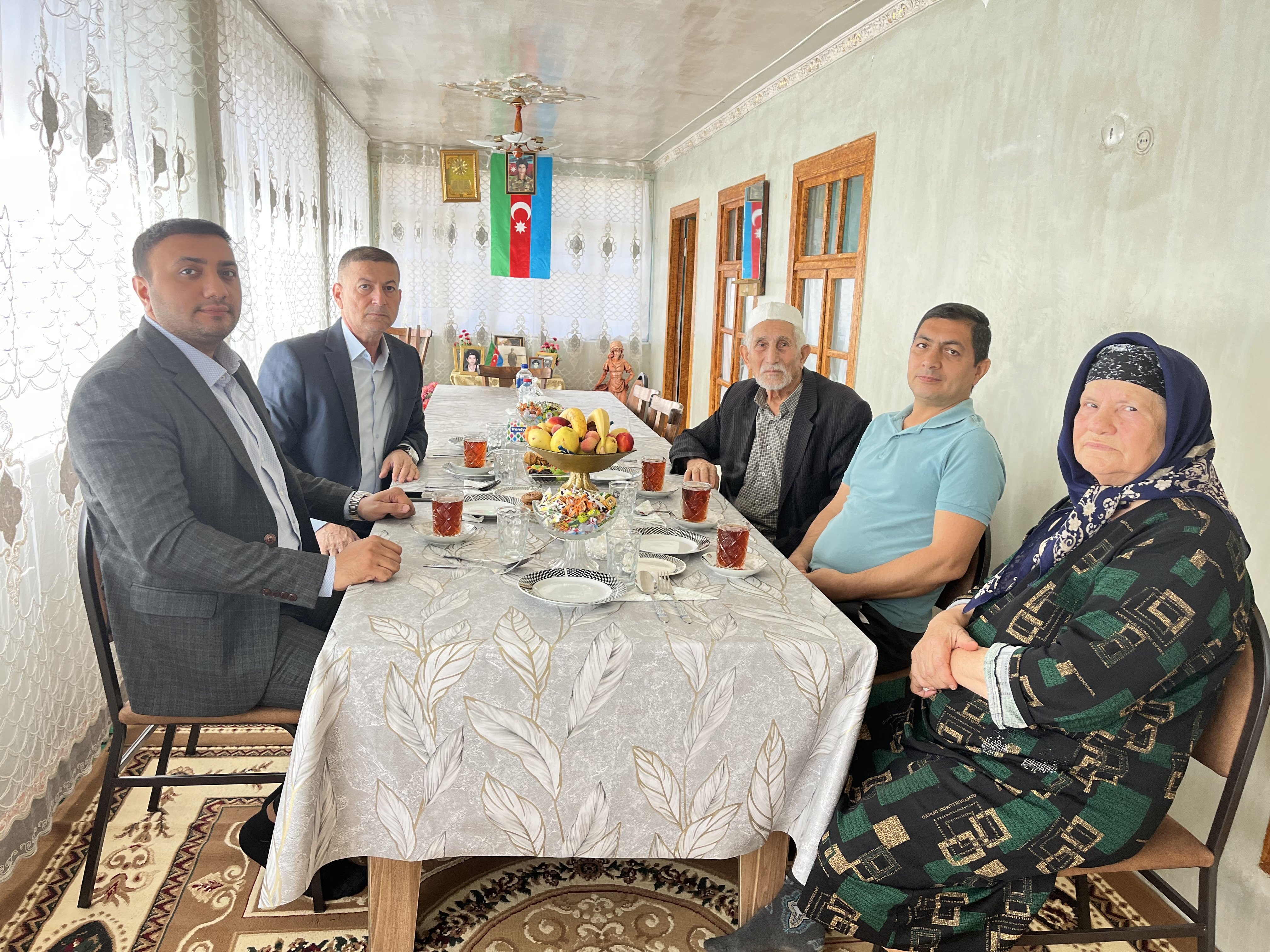 Şəhid ailələrinə diqqət və qayğı davam etdirilir – Hüseynhacılı kəndində mənalı görüş