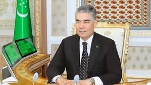 Qurbanqulu Berdiməhəmmədov Azərbaycana gəlib