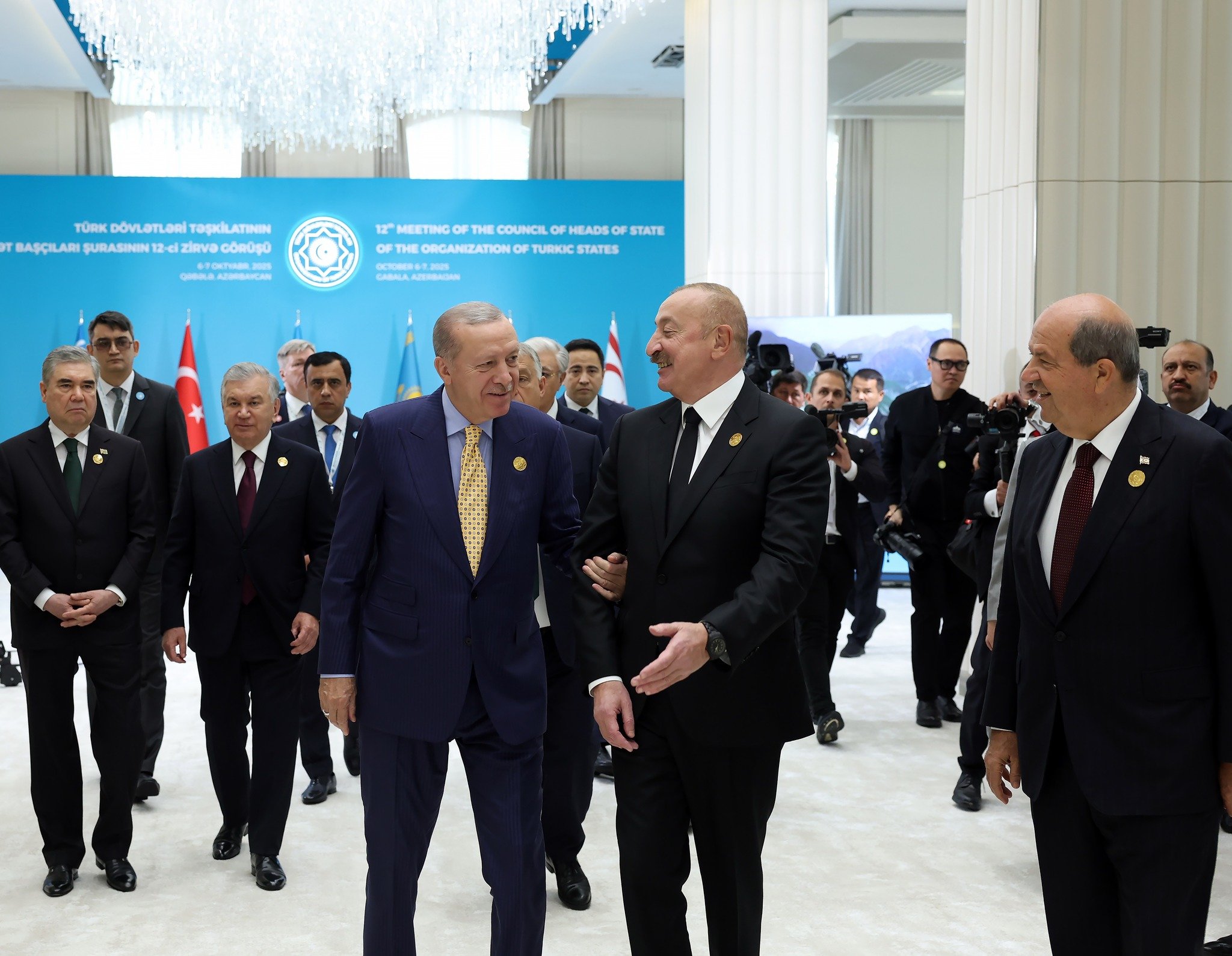 Ərdoğan Qəbələ sammitindən paylaşım etdi - FOTO