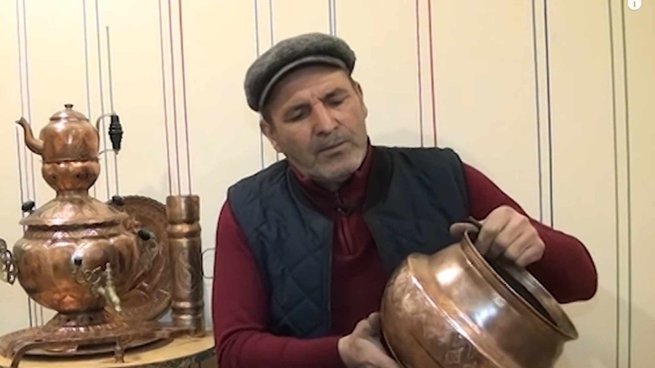 Nadir nümunələrdən biri - misgərlik sənəti