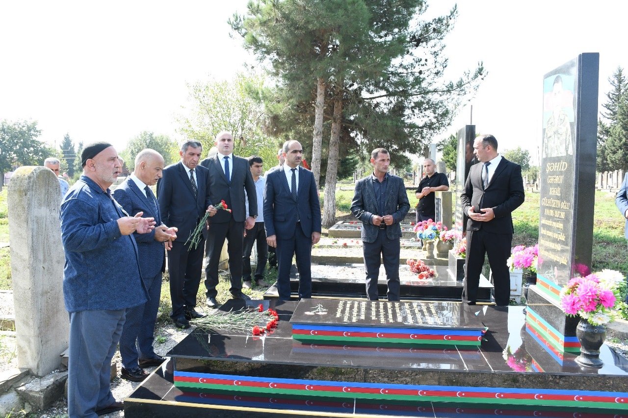Masallıda RİH-nin başçısı tərəfindən şəhid məzarları ziyarət edildi