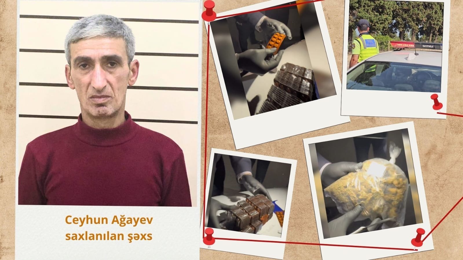 Lənkəranda yol polisi qayda pozan sürücünü saxladı: avtomobildən 1000 ədəd narkotik tərkibli həb aşkarlandı