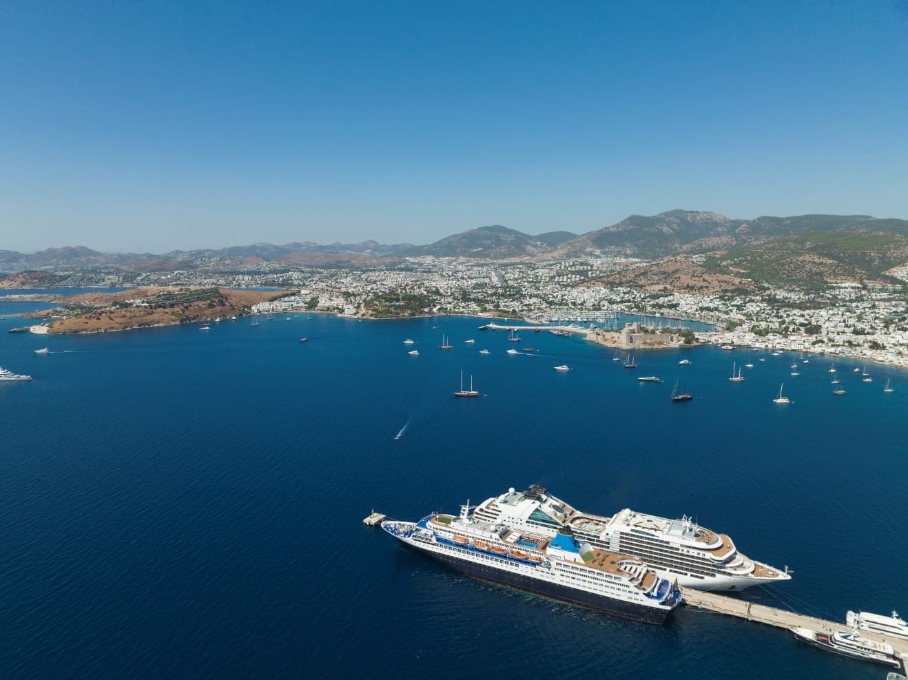 Türkiyənin kruiz turizmi son 12 ilin zirvəsinə çatdı 18 limanda 1,5 milyon sərnişin qəbul edildi - ÖZƏL