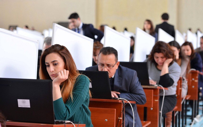 550 nəfər dövlət qulluğuna imtahan verəcək