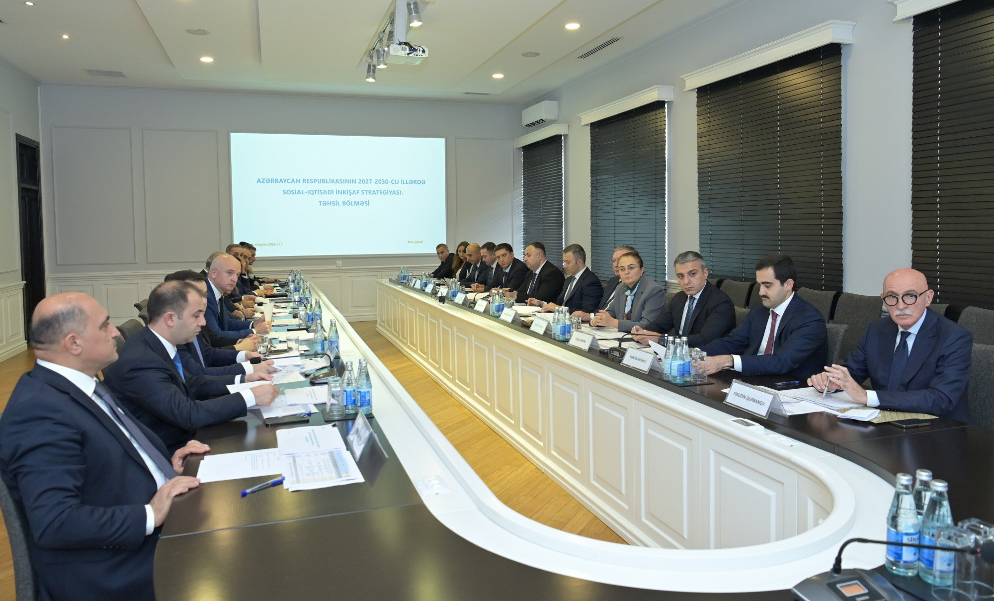 Təhsil üzrə Alt İşçi Qrupunun növbəti iclası keçirilib Təhsil üzrə Alt İşçi Qrupunun növbəti iclası keçirilib